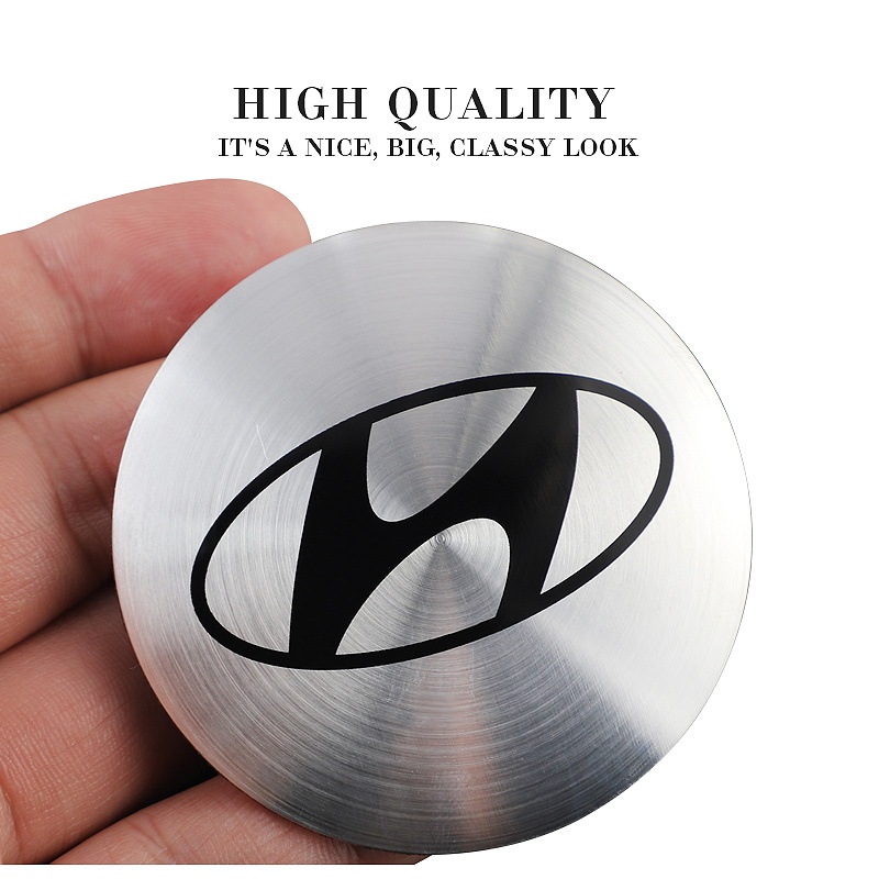 Set 4 Nắp Đậy Trục Bánh Xe 56mm Cho Hyundai I30 I20 IX35 I40 Tucson Getz Sonata Veloster Elantra