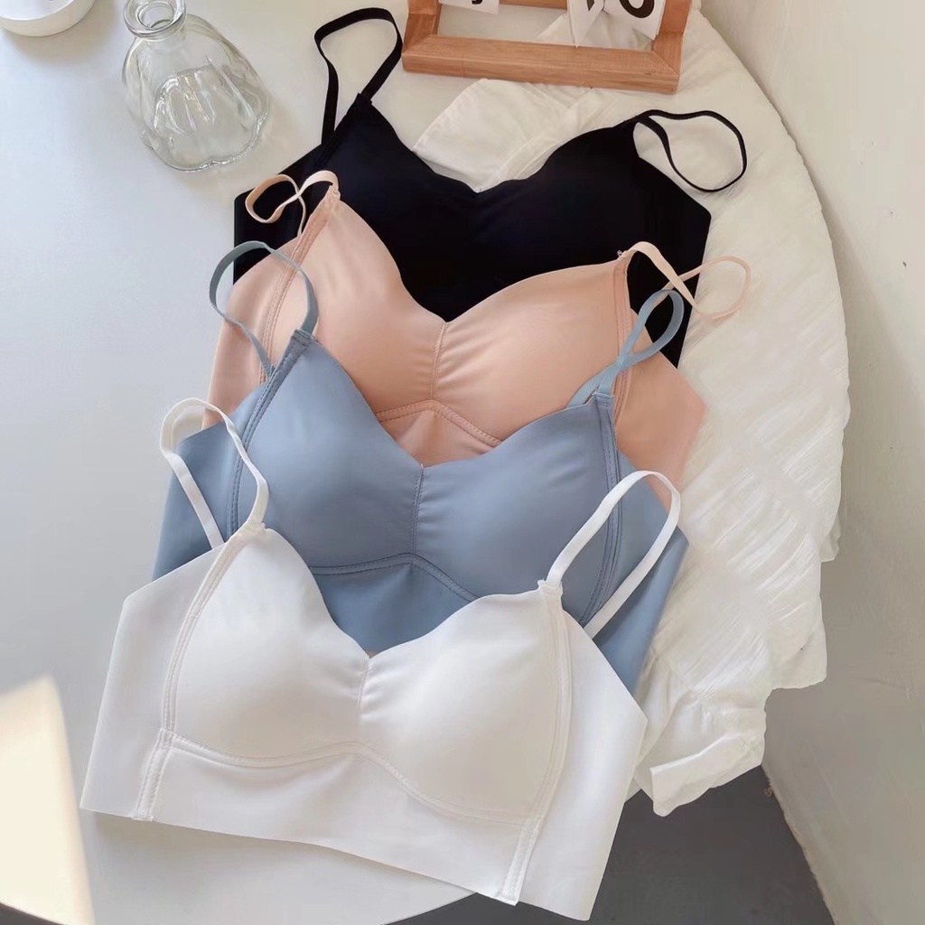 Mới Áo Lót Nâng Ngực Không Đường May Cài Nút Phong Cách Pháp | BigBuy360 - bigbuy360.vn