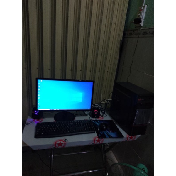 máy tính để bàn aoc tặng kèm phím mới + chuột mới