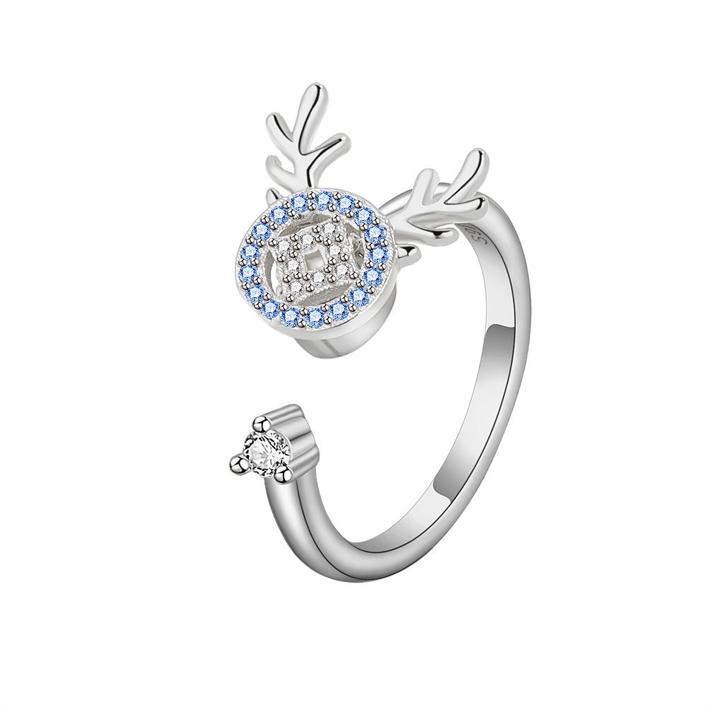 Nhẫn Thiết Kế Hình Nai Sáng Tạo Thời Trang Cao Cấp