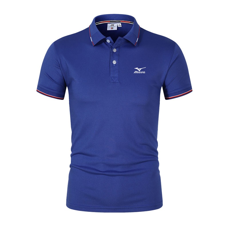 Áo Thun Polo Mùa Hè Mẫu Mới Mizuno Có Cổ Size S-4XL Cho Nam