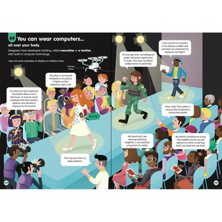 Sách Usborne - 100 things to know about numbers, computers and coding - 100 điều lý thú về con số, máy tính và lập trình