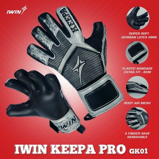 Găng tay thủ môn cao cấp Iwin keepa pro