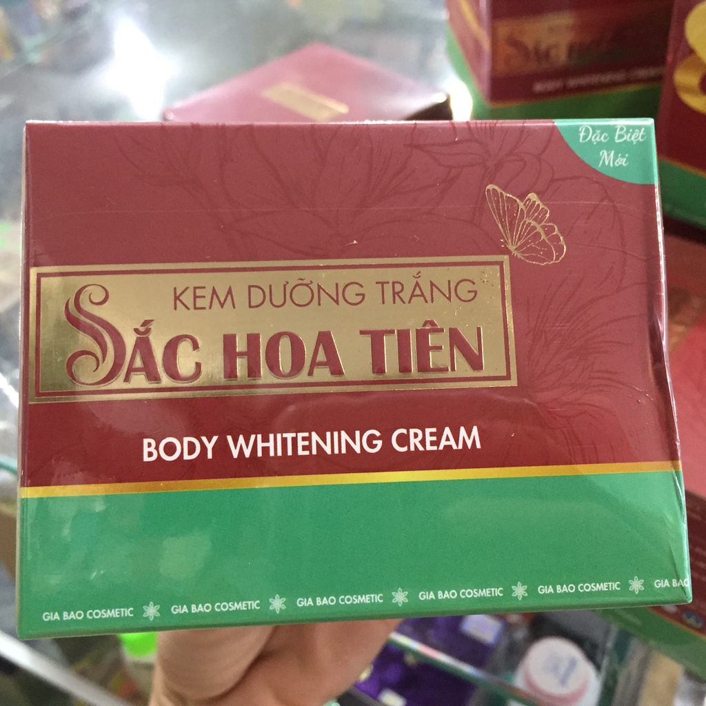 KEM DƯỠNG TRẮNG SẮC HOA TIÊN 150gam giá bao bì 379.000vnđ