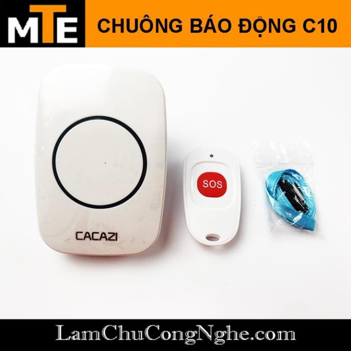 Mới! Chuông báo động không dây Cacazi cho người già, người khuyết tật...