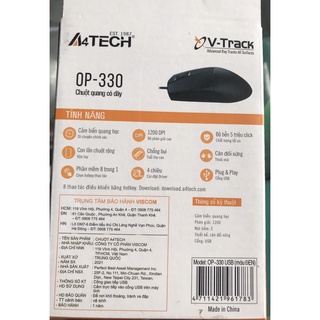 MOUSE A4TECH OP 330 - OP 720 (Chính hãng) có dây-chuột máy tính
