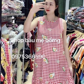 Váy bầu lanh đuôi cá.