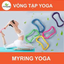 Vòng tập yoga Myring hàn quốc - dụng cụ tập săn chắc giảm mỡ vai tay mở vai massage.n12