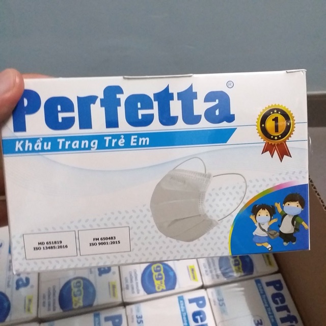 Khẩu trang trẻ em Perfetta cho bé