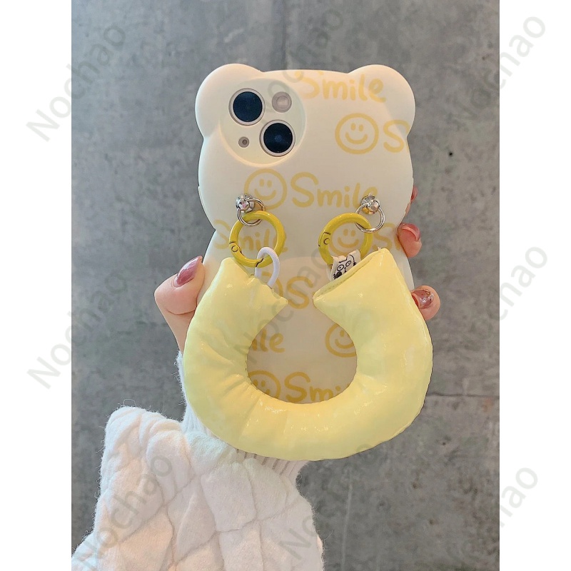 Ốp Điện Thoại Họa Tiết Hoạt Hình Mặt Cười Dễ Thương Cho iPhone13 iPhone13pro max / 11 xs xr