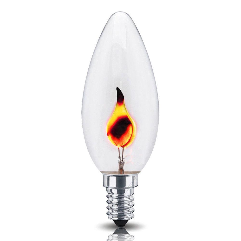 Bóng đèn LED hình ngọn lửa E14/E27 cho trang trí tiệc