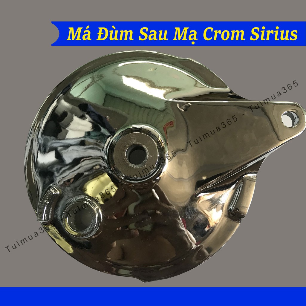 Má Đùm Mạ Crom Sau Yamaha Sirius