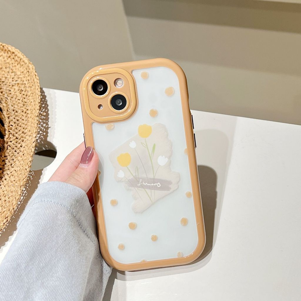 Ốp Điện Thoại Họa Tiết Hoa Hướng Dương Nhỏ Xinh Cho iPhone 12 13 11 Pro Max X Xs Max Xr