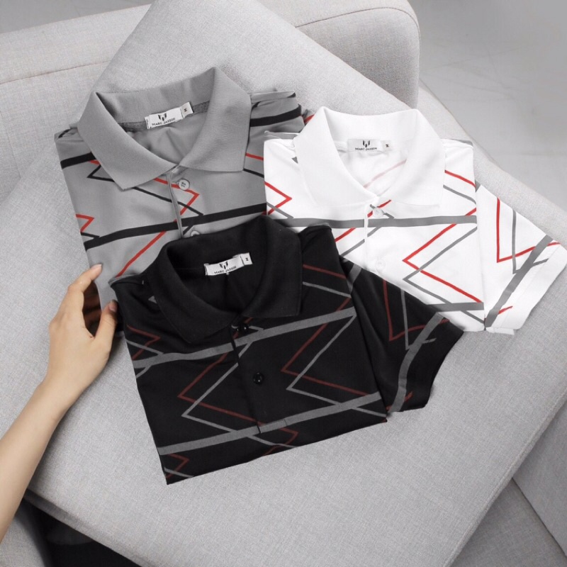 Áo Thun Polo Nam Marc -Ziz Chất Cá Sấu Lạnh Cao Cấp ASTD146