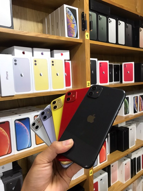 [VIDEO + ẢNH THẬT] MÔ HÌNH IPHONE 11 TRƯNG BÀY CỰC ĐẸP ( đủ 6 màu )