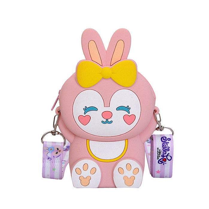 Túi Đeo Chéo Trẻ Em Mới Phim Hoạt Hình Dễ Thương Hình Thỏ Siêu Ngộ Nghĩnh Mẫu Mới