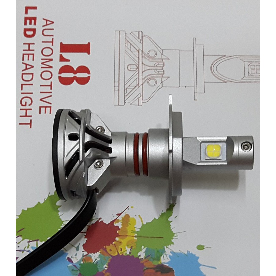 CHÍNH HÃNG - Đèn pha led XHP70 L8 60W 7000lm - xe máy, oto