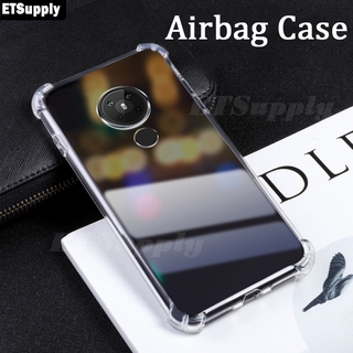 Etsupply Cho Nokia 5.3 Ốp Lưng Trong Suốt Silicon Chống Sốc Trong Suốt Cho Nokia 5.3 Túi Khí Điện Thoại Di Động Vỏ Bảo Vệ Nhà Ở