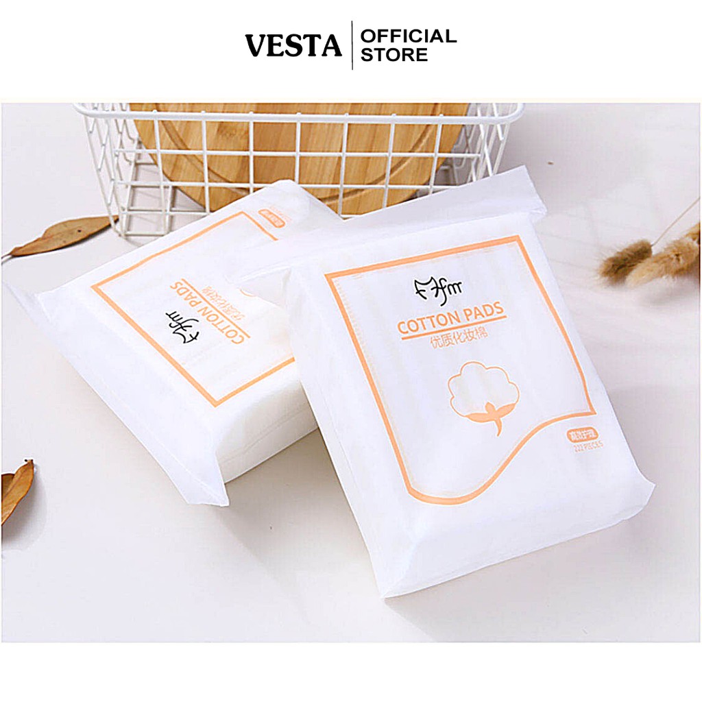 Bông Tẩy Trang 3 Lớp 𝑭𝒓𝒆𝒆𝒔𝒉𝒊𝒑 Bổng Tẩy Trang Cotton Pads Mofa Meiren Túi 222 Miếng | BigBuy360 - bigbuy360.vn