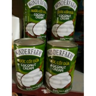 nước cốt dừa wonderfarm 400ml