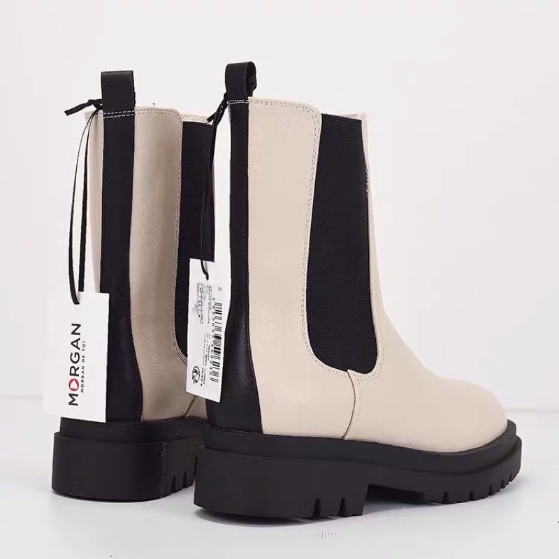 Chunky boots da - 2 mẫu. hàng xuất uk