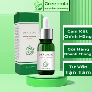 Chấm Mụn Tràm Trà Derladie Xẹp Mụn, Khô Cồi Sau 72H Derladie Herbal Ampoule For Blemish 10ML NHẬP KHẨU CHÍNH HÃNG