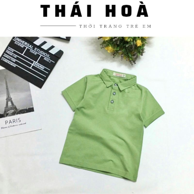 Áo thun size đại, áo polo bé trai size 21_40kg chất liệu chuẩn shop