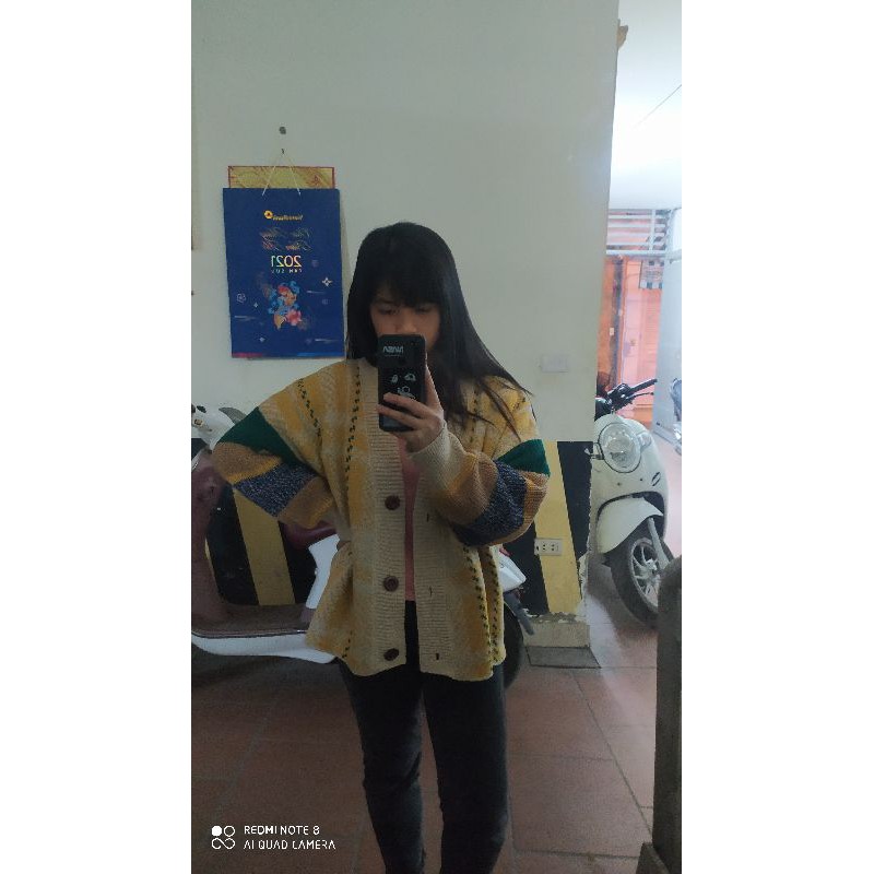 order_áo khoác len nữ ulzzang kẻ kèm ảnh thật ở cuối | BigBuy360 - bigbuy360.vn