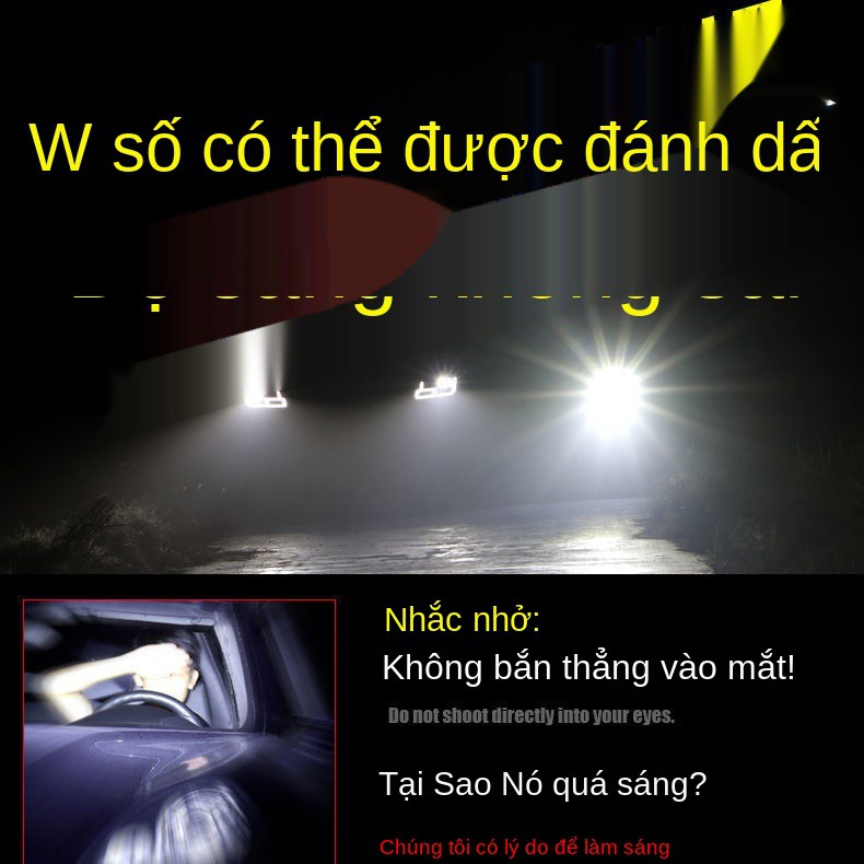 Đèn pha LED ngoài trời mạnh mẽ có thể sạc lại đánh cá ban đêm pin gắn trên đầu soi xenon độ sáng cao của thợ mỏ