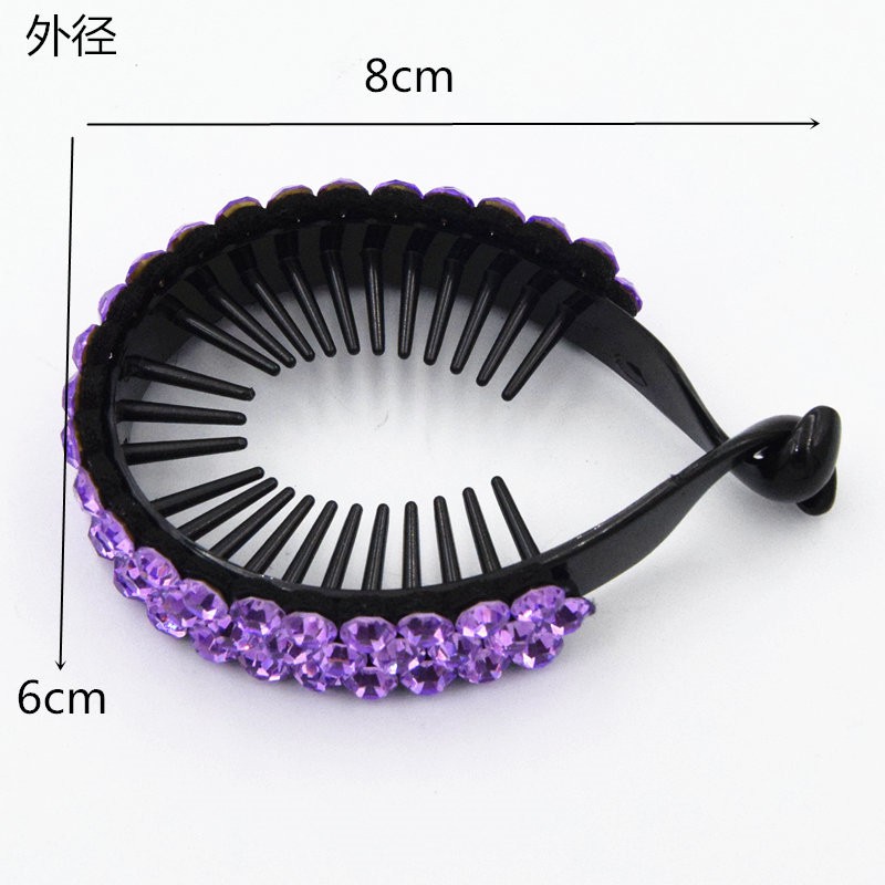 Kẹp búi tóc đá pha lê - ct155