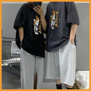 💥FREESHIP💥 Áo Thun Unisex Mèo Thần Tài Nam Nữ Phong Cách Hàn Quốc,Chất Cotton Thoáng Mát - Tặng Phụ Kiện Xinh AT 106