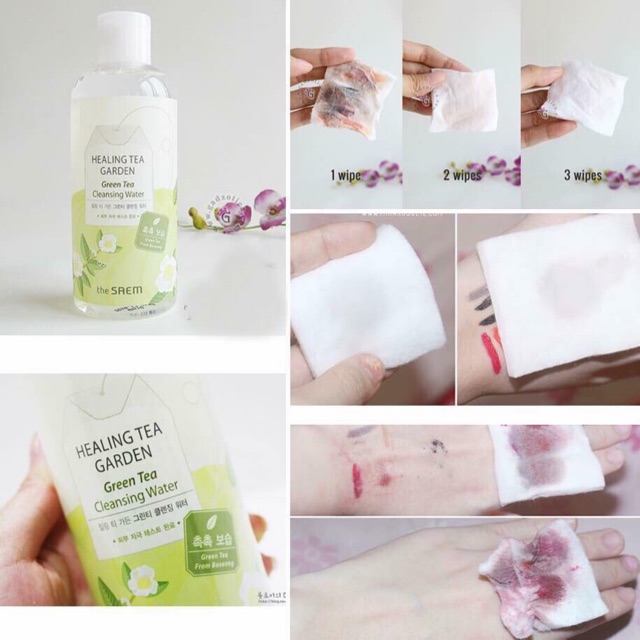 Nước Tẩy Trang The Saem Healing Tea Garden Cleansing Water