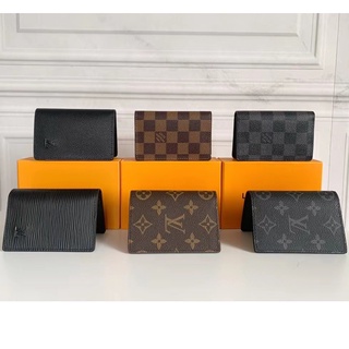 Sẵn sàng giao hàng Chủ thẻ mới của Louis Vuitton LV dành cho nam có hộp M63144
