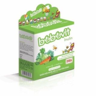 Bebevit Inulin - Bổ Sung Chất Xơ Cho Bé ( Hộp 20 Ống ) ✅(Hàng Chính Hãng)