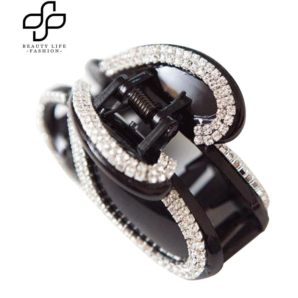 Kẹp càng cua hình bướm đính đá sang trọng cho nữ