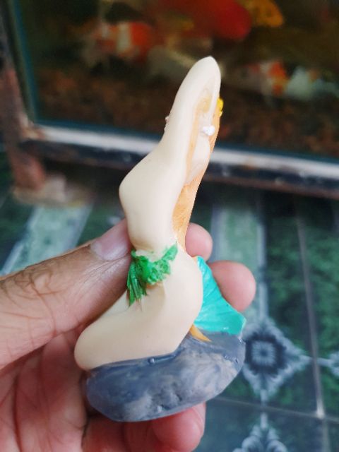 NÀNG TIÊN CÁ TRANG TRÍ HỒ CÁ NON BỘ CAO 7CM