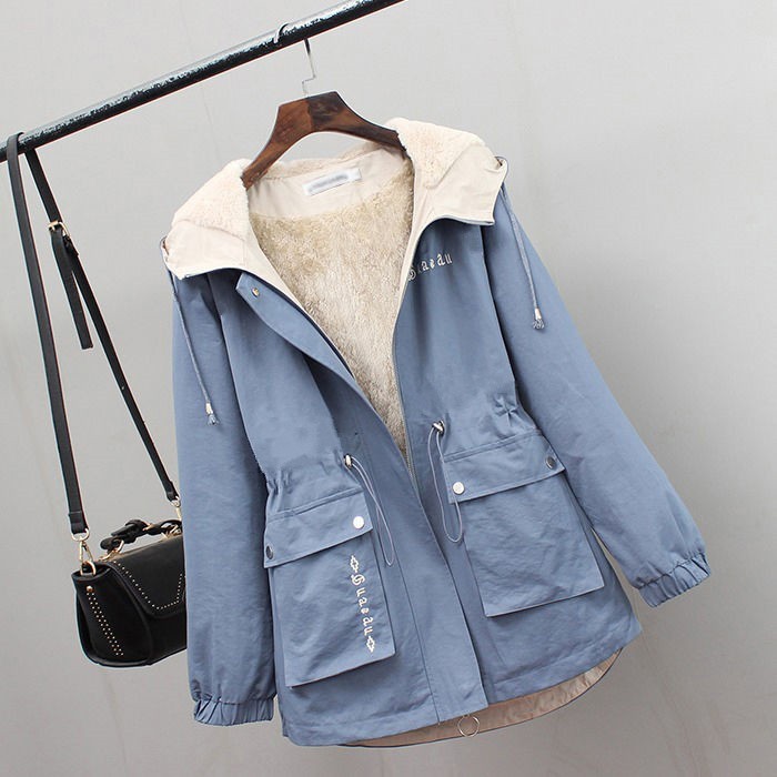 ÁO KHOÁC DÙ NỮ LÓT NỈ