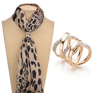 Ghim cài khăn choàng cổ thiết kế sang trọng cho nữ