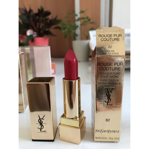Bill Pháp sale 70% - Son YSL đỏ hồng 82 rouge provocation,  87 đỏ thuần Red dominance