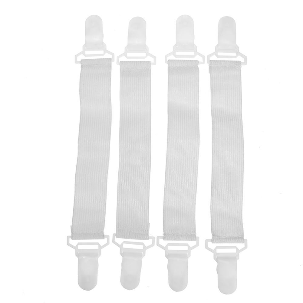 Set 4 dây đai cố định ga giường co giãn chống trượt tiện lợi