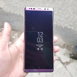 Bộ dán 2 mặt Samsung Note 8 3D full màn hình cao cấp