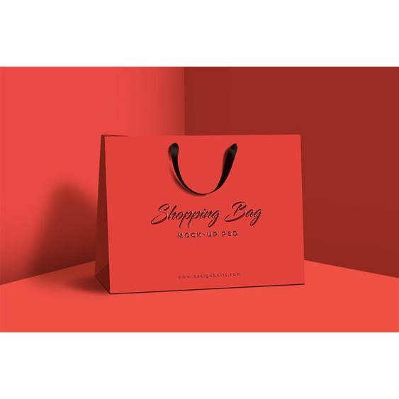 Túi Giấy Màu Đỏ Túi Ivory Đựng Hàng Thời Trang Mỹ Phẩm TiBoxes Thiết Kế & In Ấn Trực Tiếp Giao Hàng Nhanh