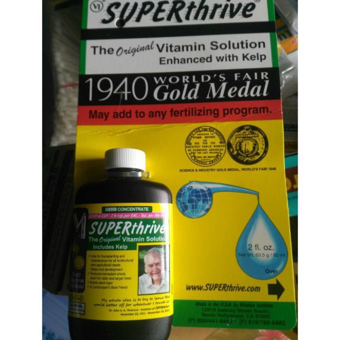 Superthrive 60ml - Kích thích sinh trưởng cho Lan