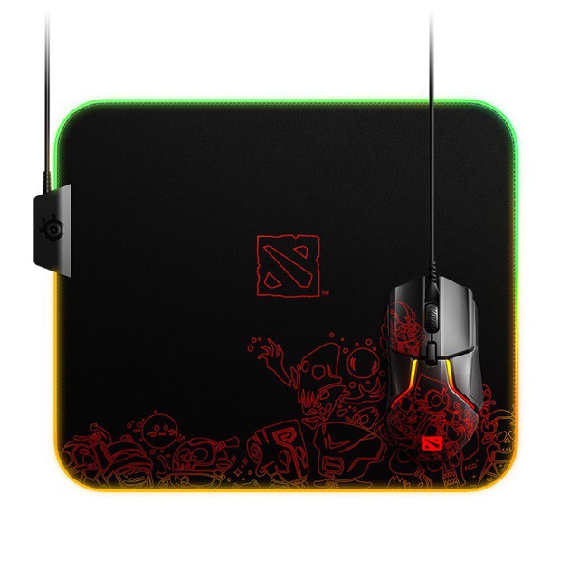 .. Steelseries QcK Prism Cloth - DOTA 2 TI9 Edition