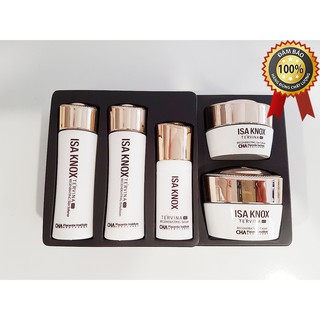 BỘ DƯỠNG DA MINI 5 MÓN LG ISA KNOX TE'RVINA ADVANCED REGENERATING KIT SET
