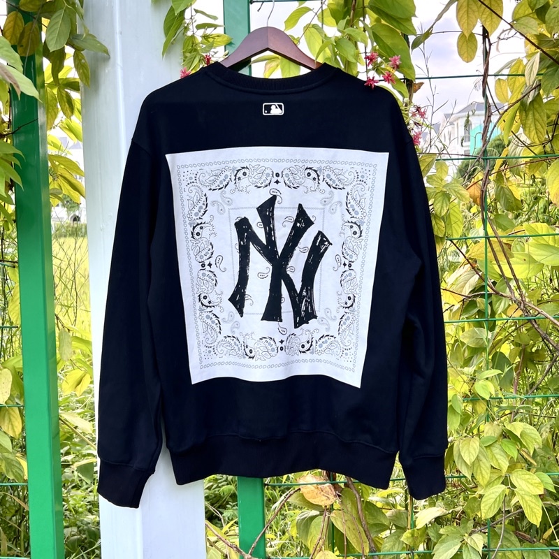 Áo cổ tròn M.L.B Sweater Monogram