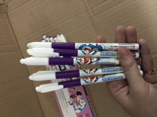 Bút nước gel 012DO Doremon tím