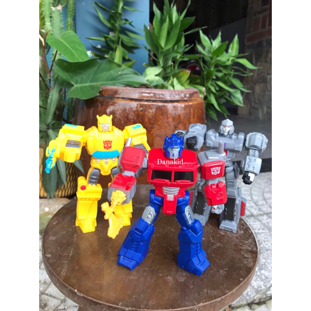 ROBOTS biến hình , robot cao 15cm biến hình, đồ chơi robot biến hình cho bé trai