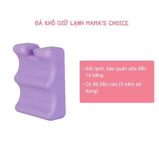 🌸🌸🌸Đá Khô Giữ Nhiệt Mama's Choice 🌸Bảo Quản Sữa Mẹ Lên Đến 14 Giờ 🌸Đá Có Gel Giữ Lạnh Cao Cấp 🌸An Toàn Cho Mẹ & Bé