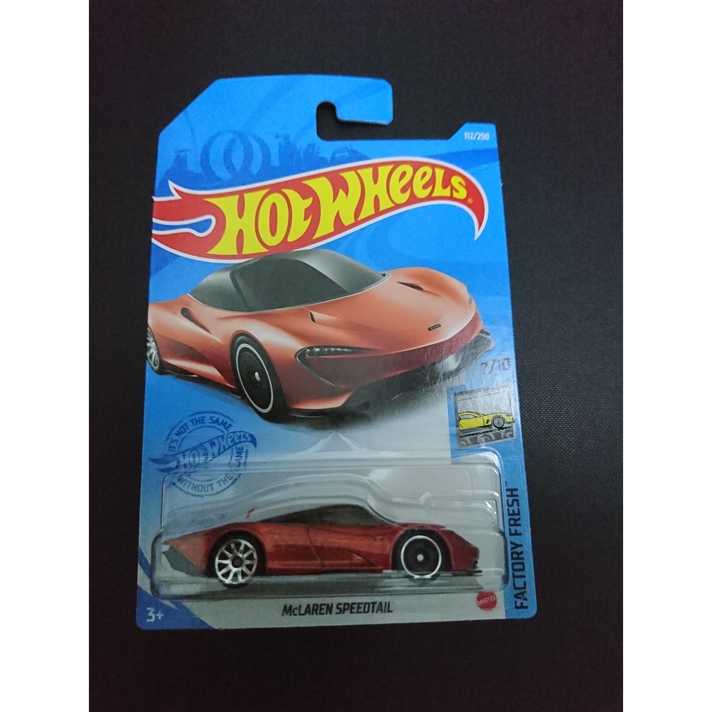 Xe Hotwheels Siêu Xe McLaren Speedtail (Màu Cam)